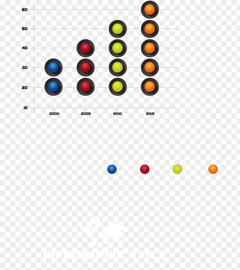 Vector Colored Buttons Chart Button Icon PNG