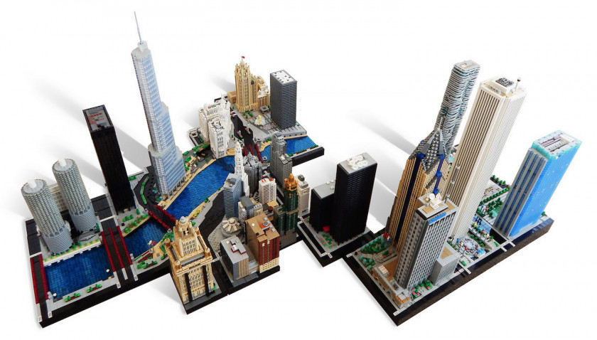 Architecture Chicago Foundation The LEGO Store Lego Skyline PNG