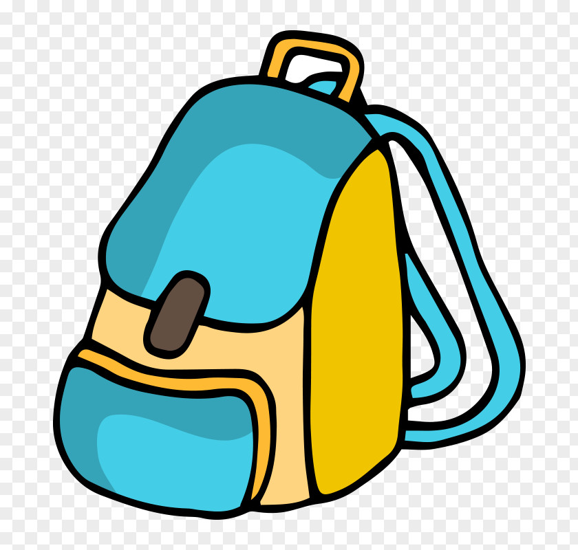 Bookbag Cartoon Backpacking Travel Baggage Tourism Clip Art PNG