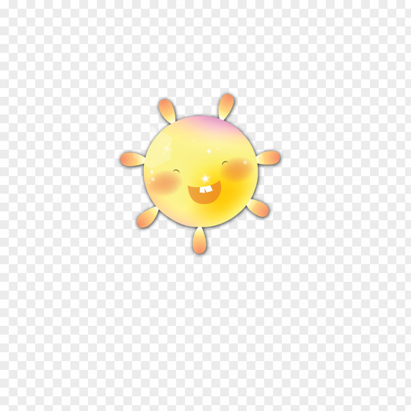 Cartoon Cute Sun PNG