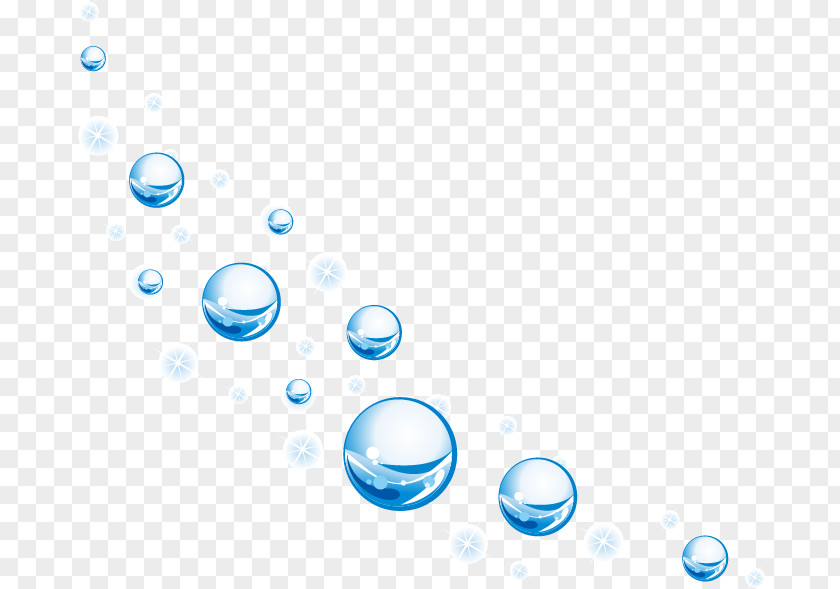 Cartoon Fine Droplets Drops Circle Graphic Design Brand Pattern PNG