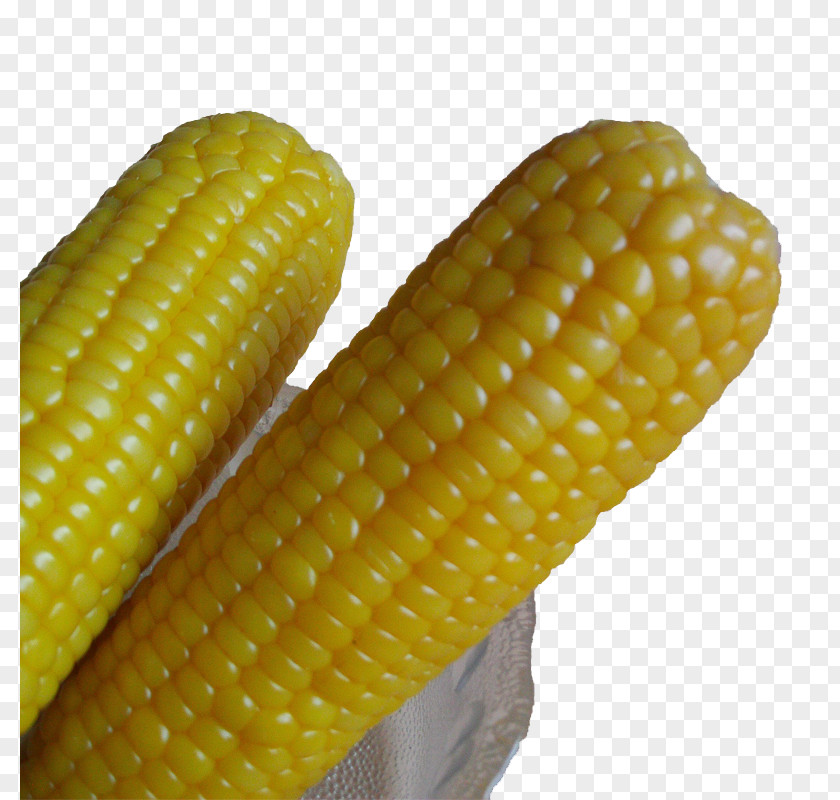 Corn On The Cob, Sweet Grain Cob Maize Caryopsis Cereal PNG