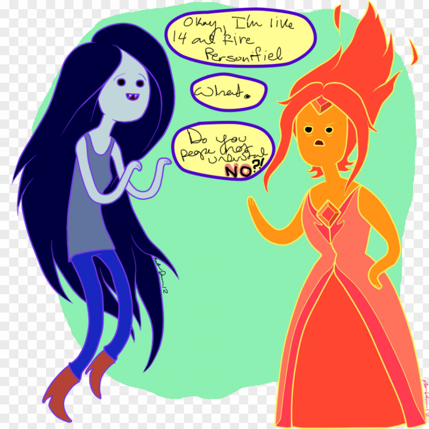 Fat Princess Bubblegum Marceline The Vampire Queen Flame Fire PNG