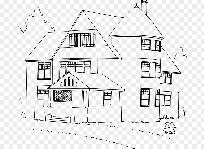 House White Clip Art PNG