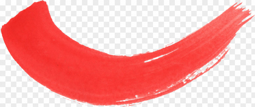 Red Brush Stroke Shoe PNG