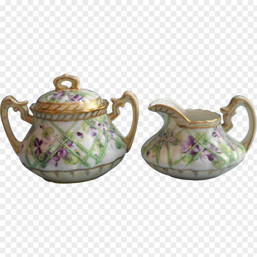 Sugar Bowl Tableware Porcelain Ceramic Teapot Kettle PNG