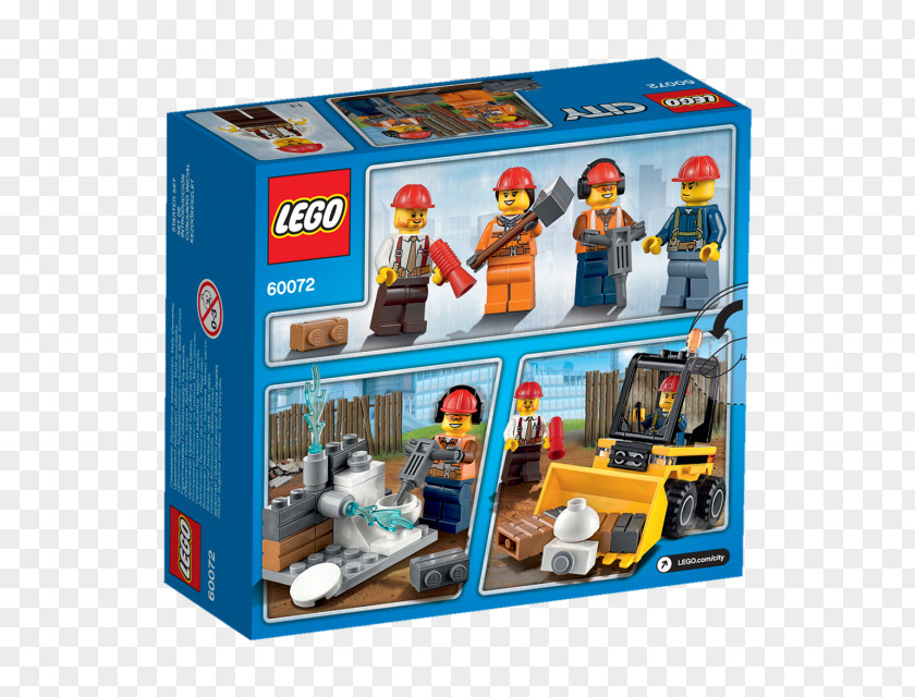 Toy LEGO City Demolition Starter Set Amazon.com 60072 PNG