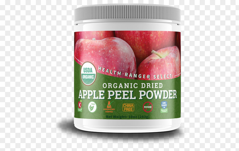 Apple Organic Food Peel Powder Health PNG