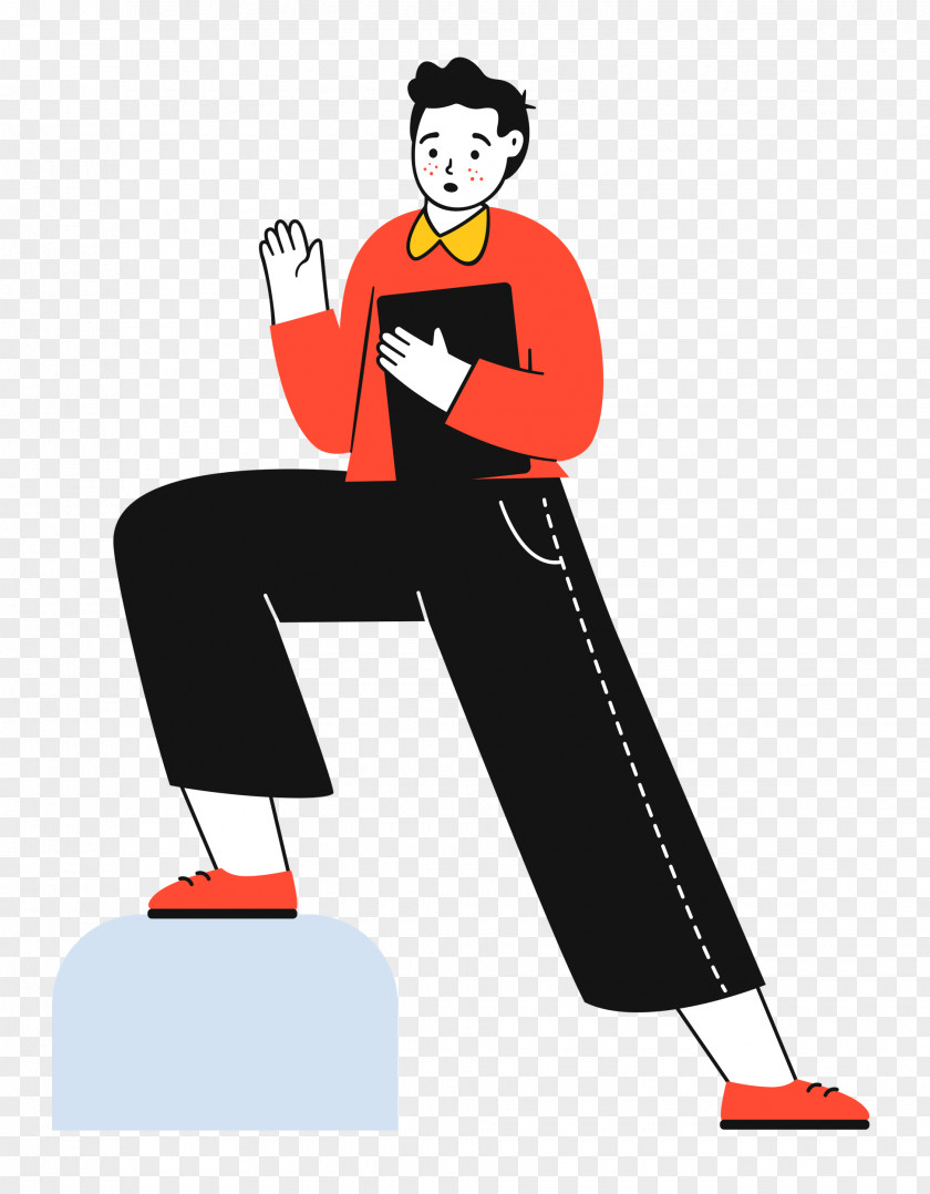 Boy Standing PNG