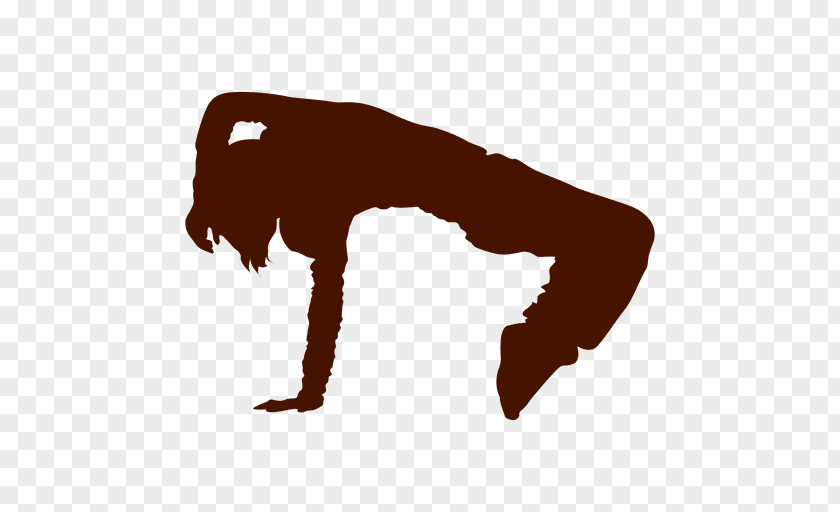 Break Dance Silhouette PNG