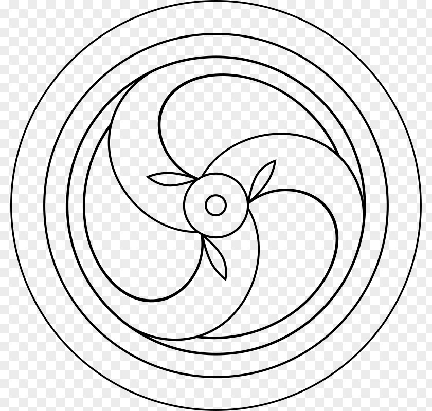 Circular Pattern Golden Spiral Circle Shape Clip Art PNG