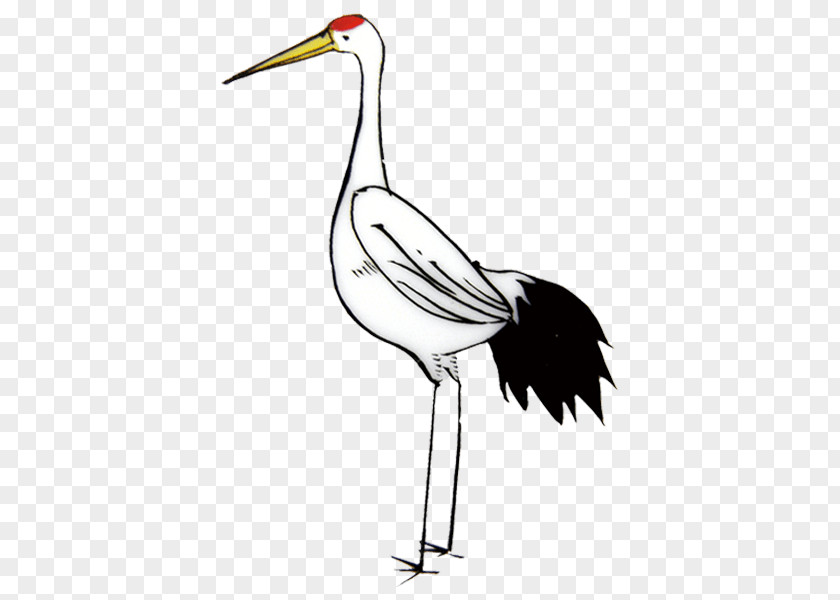Crane Bird Goose PNG