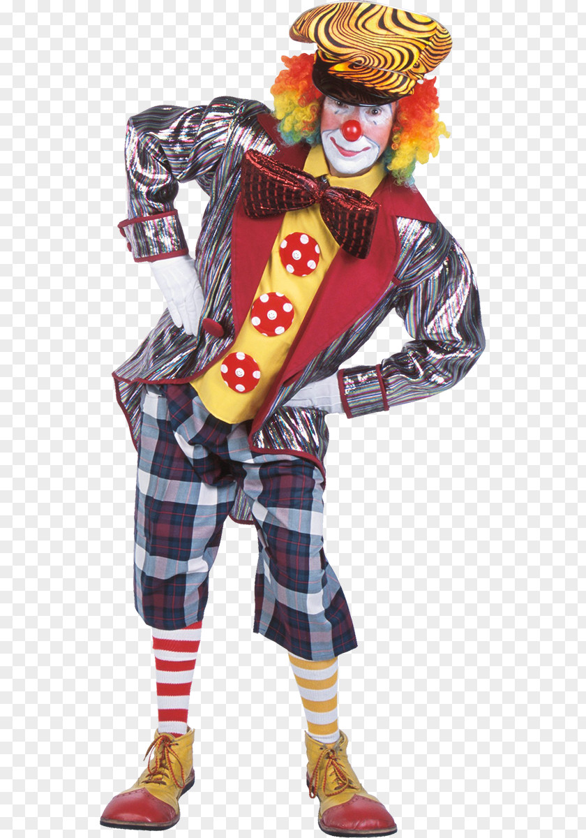 Clown Joker Circus Costume Variety Show PNG