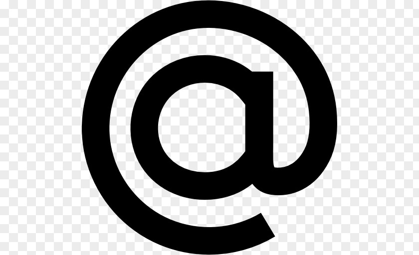 Email Arroba Symbol At Sign Download PNG