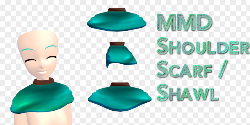 Mmd Neck Accessories Shawl Cape Scarf Poncho Clothing PNG