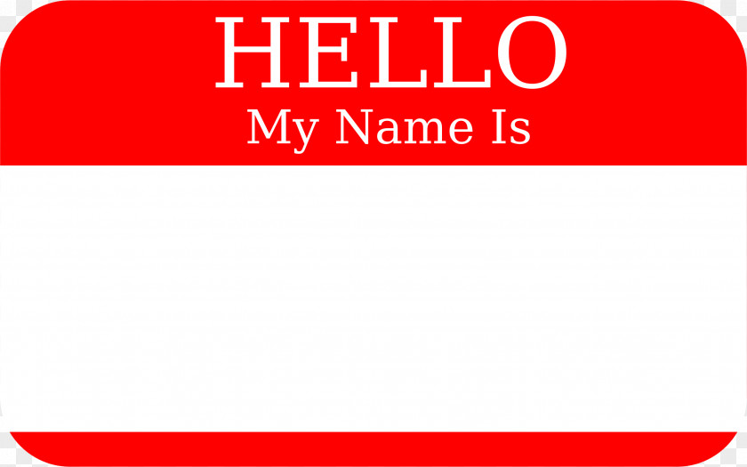 My Name Cliparts Clip Art PNG
