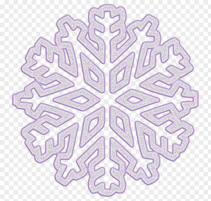 Snowflake Pattern Picture Shape PNG