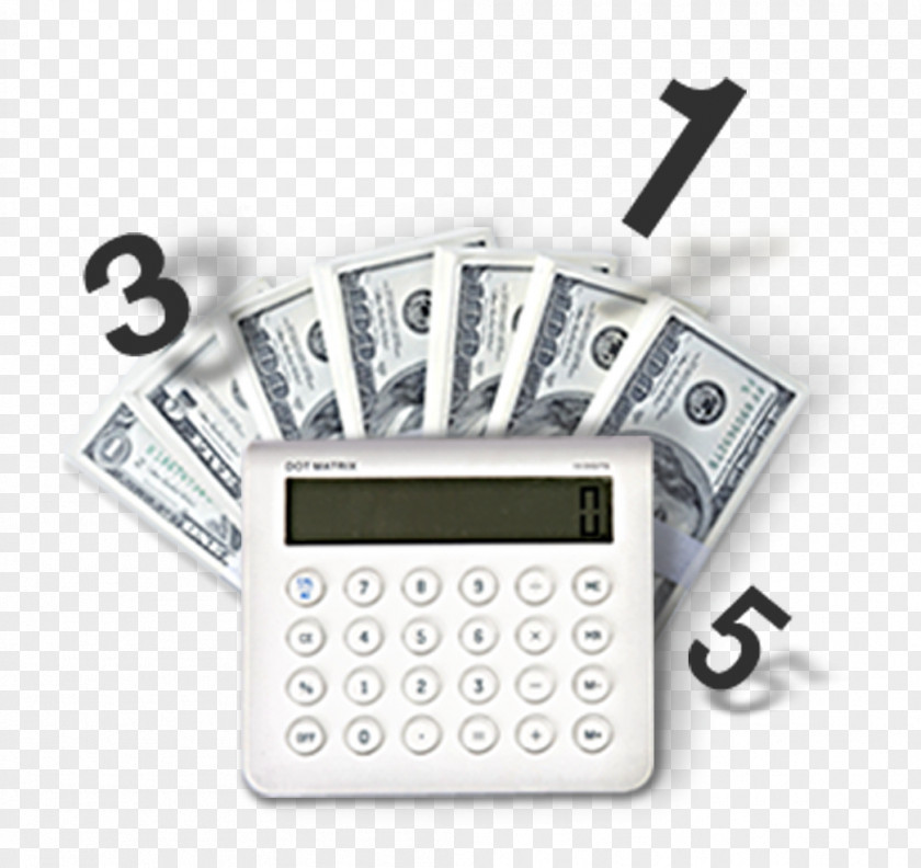 Calculator Finance Money Class A Share PNG