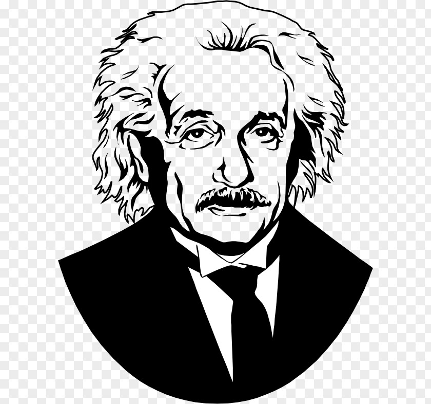 Einstein Albert Scientist Silhouette PNG