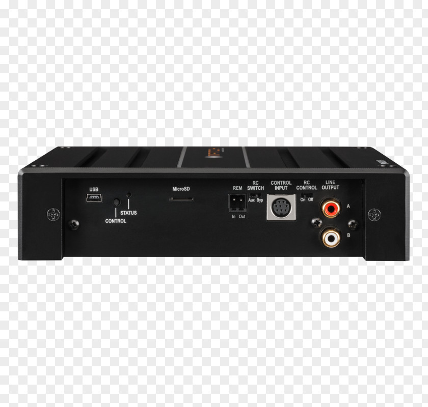Kanal 2 Audio Power Amplifier Digital Signal Processor Plug And Play Vehicle PNG