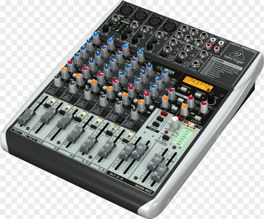 Microphone Behringer Xenyx X1204USB Audio Mixers 302USB PNG