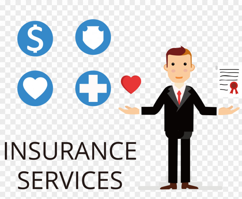 Cartoon Man Life Insurance Stock HDF PNG