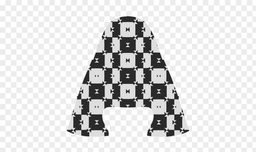 Lattice Tablecloth Black White Check Tote Bag Pattern PNG