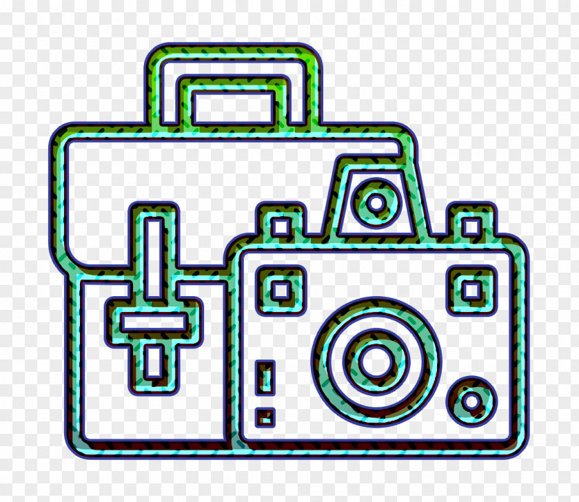 Photography Icon Camera Bag Case PNG