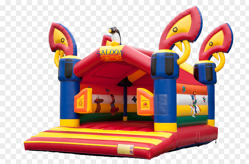 Castle Inflatable Bouncers Child Party PNG