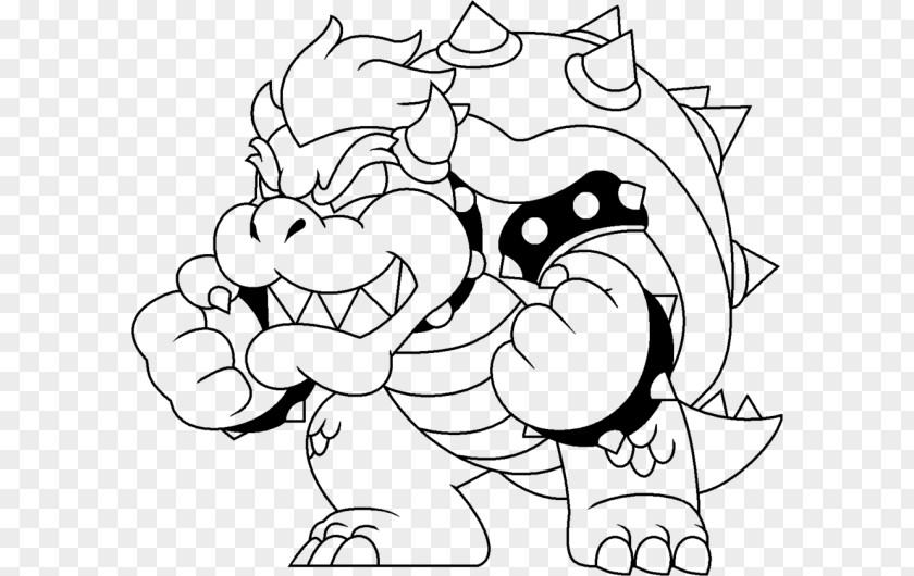Mario & Luigi: Bowser's Inside Story Coloring Book Series PNG