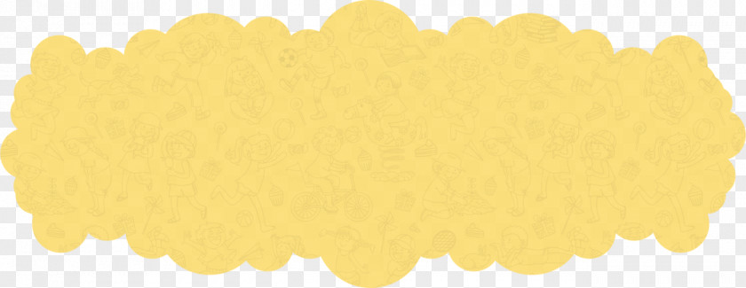 Yellow Font Pattern PNG