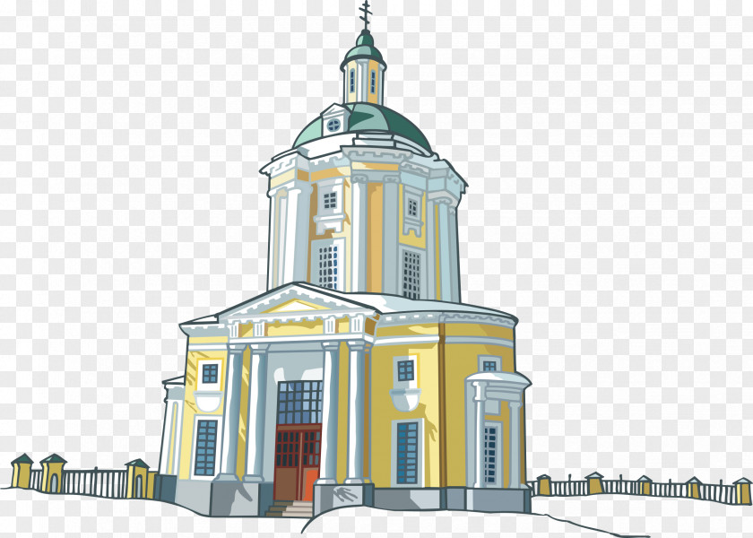 Castle Temple Church Clip Art PNG