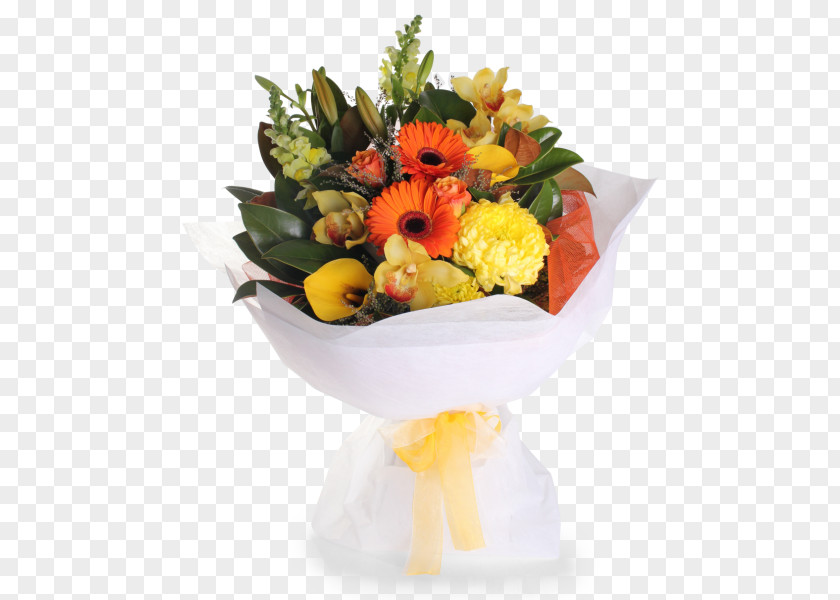 Floral Design Yellow Flower Bouquet Cut Flowers PNG design bouquet flowers, hand tied clipart PNG