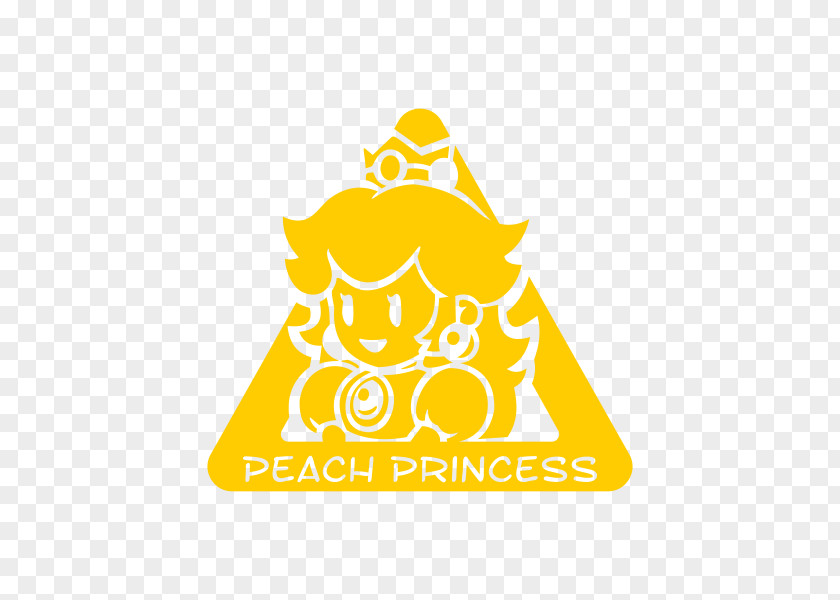 Princesa Mario Super Bros. Princess Peach Sticker Brand PNG
