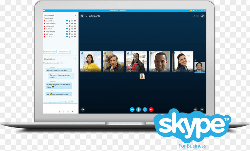 Skype For Business Computer Software Voice Over IP Web Conferencing PNG