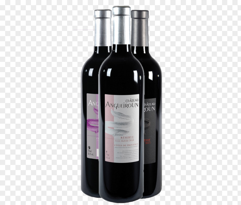 Wine Red Liqueur Provence Bottle PNG