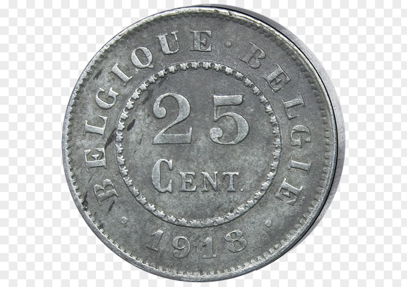 25 Cents Coin PNG