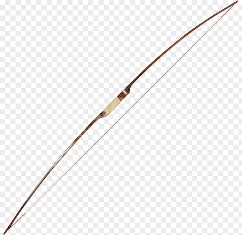Bow Weapon English Longbow And Arrow Archery Recurve PNG