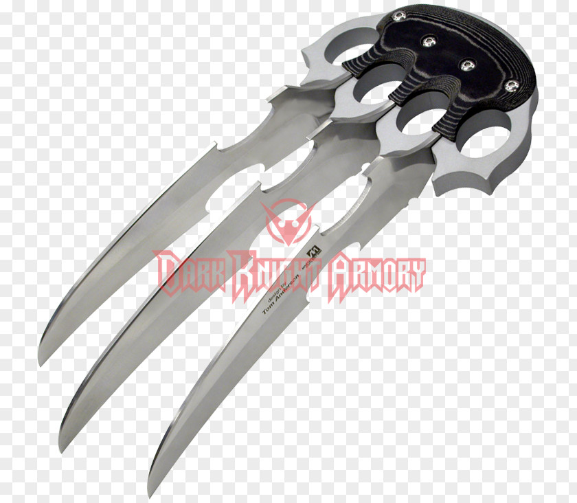 Claw Throwing Knife Weapon Bear PNG