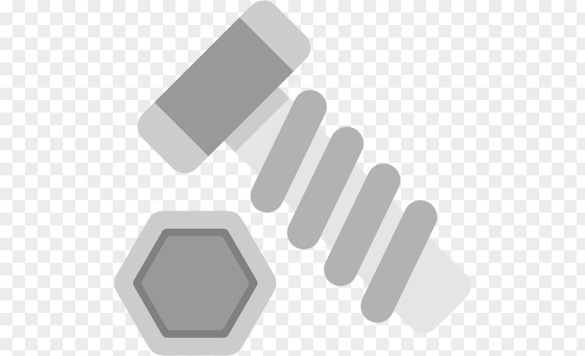 Nut Bolt Font PNG