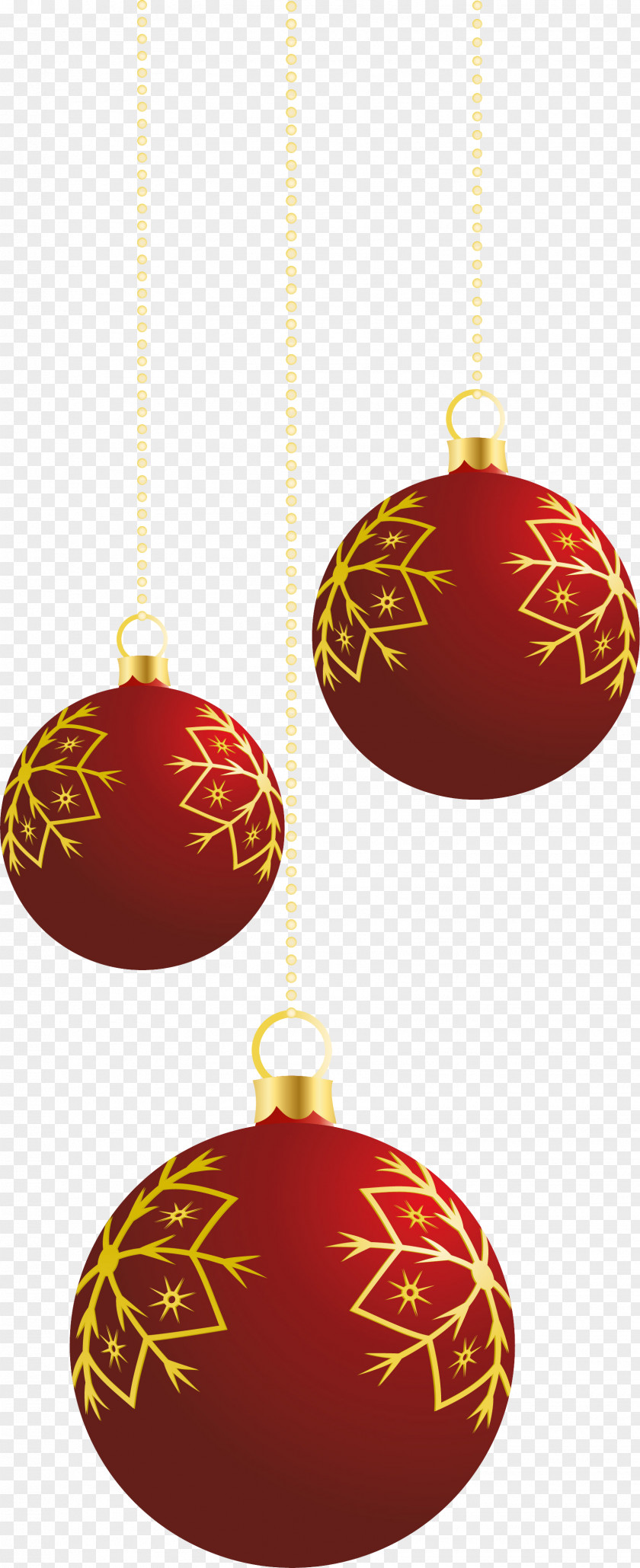 Papaya Christmas Ornament New Year Decoration Clip Art PNG