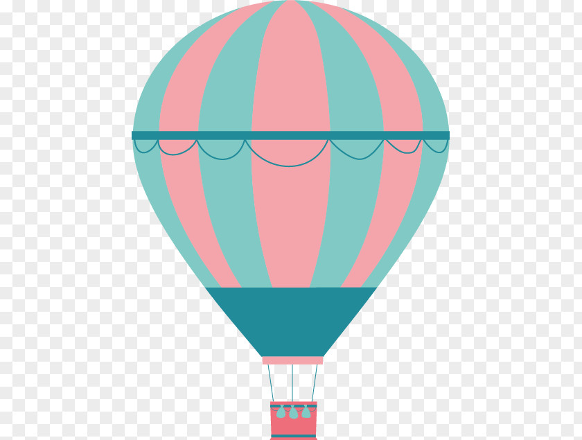 Vector Cartoon Hot Air Balloon Drawing PNG