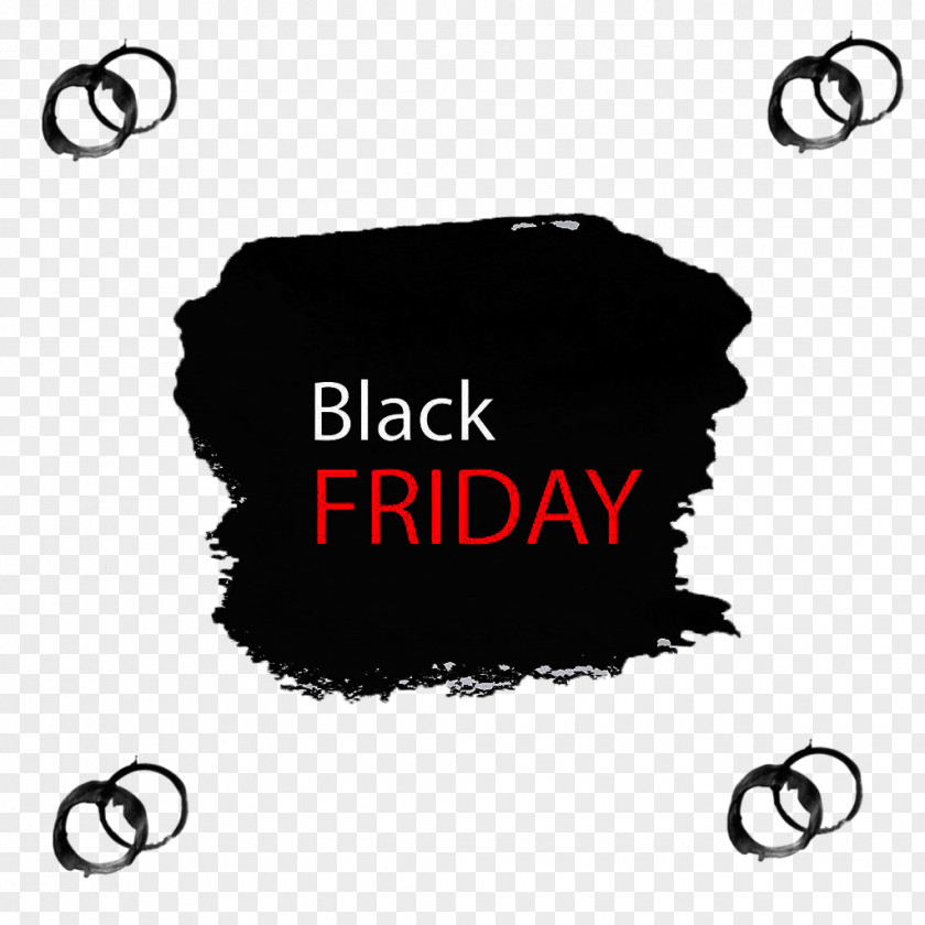 Black Friday Promotion Tag Ink PNG