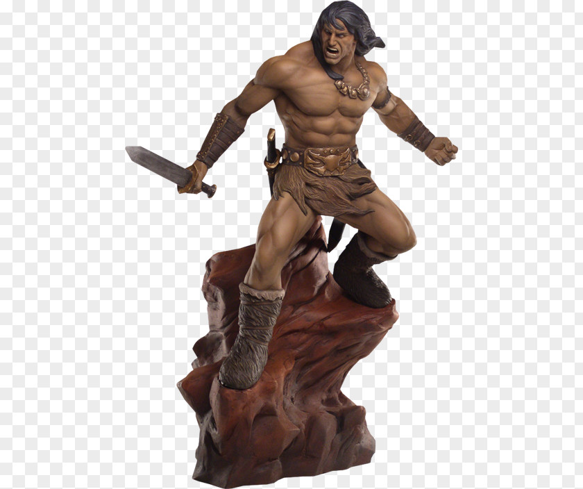 Conan The Barbarian Figurine Statue Sculpture PNG