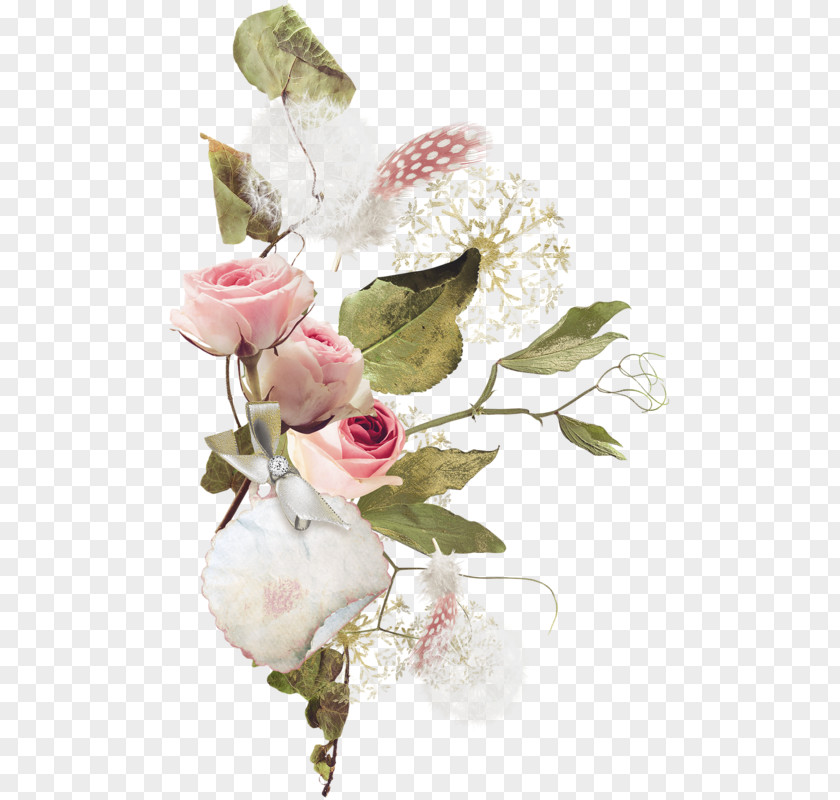 Flower Garden Roses Centifolia Bouquet PNG