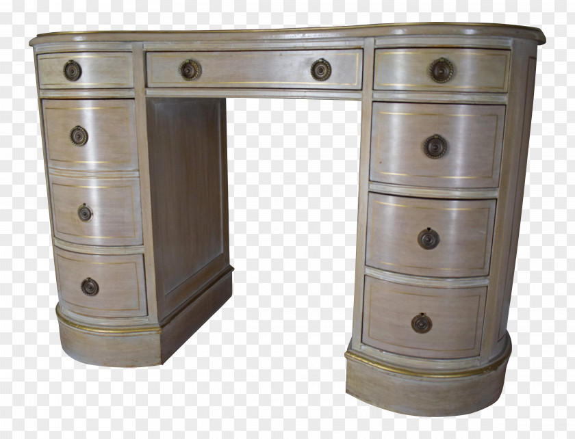 Hand Painted Desk Drawer Angle PNG