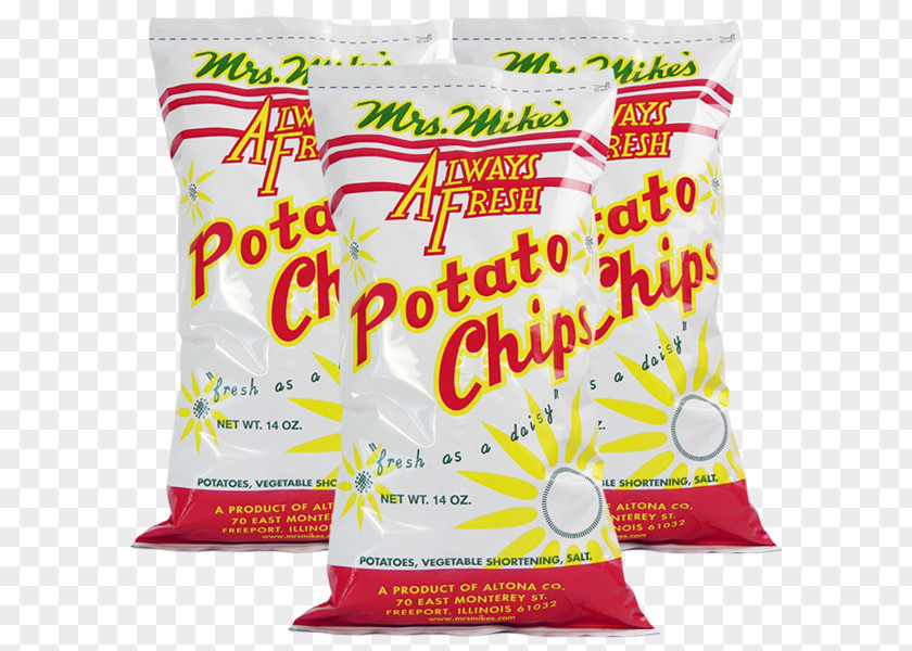 Potato Bag Chip Mrs. Mike Product PNG