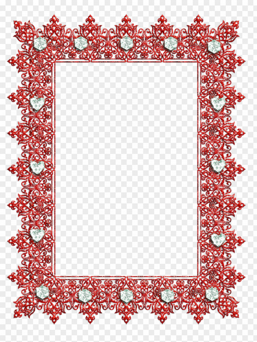 Red Border Picture Frames Purple PNG