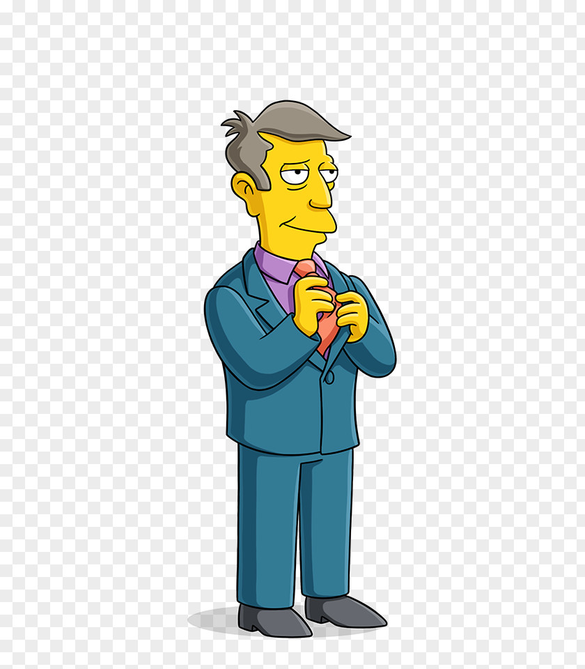 The Simpsons Principal Skinner Gary Chalmers Edna Krabappel Cletus Spuckler Mr. Burns PNG