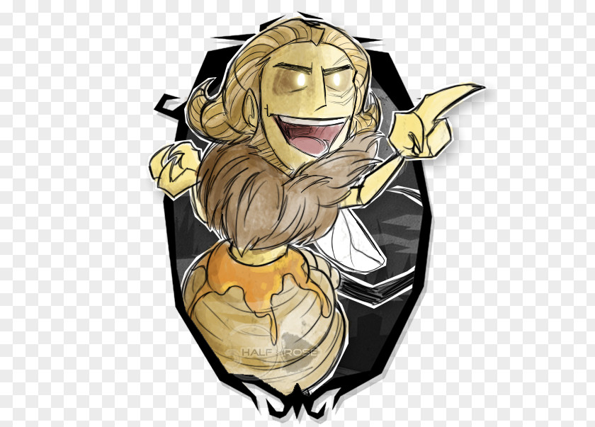 Bee Don't Starve Together Queen Honey Beehive PNG